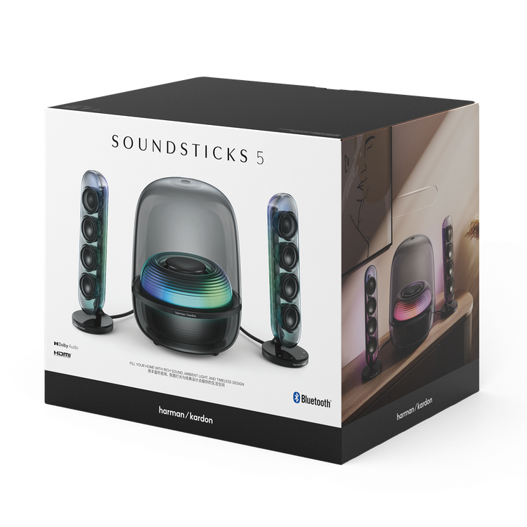 جعبه و بستهبندی اسپیکر Harman Kardon SoundSticks 5