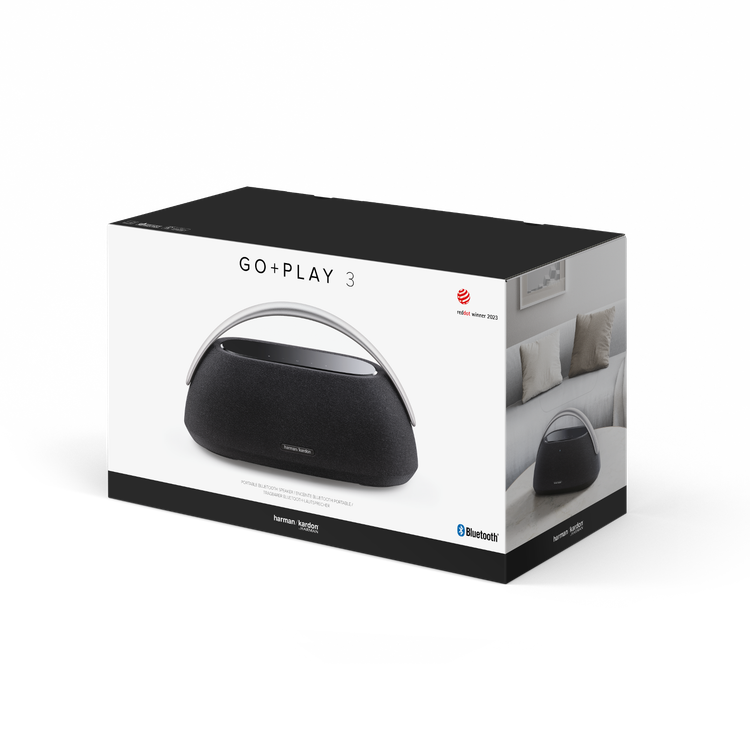اسپیکر بلوتوثی قابل حمل Harman-Kardon GO + Play 3 - مشکی