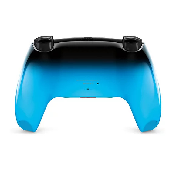 نمای کامل پشت دسته پلی استیشن ۵ Rhythm Blue از مجموعه HYPERPOP