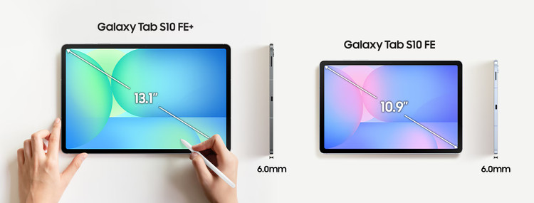 نمایشگر بزرگ و باکیفیت تبلت سامسونگ Galaxy Tab S10 FE 5G