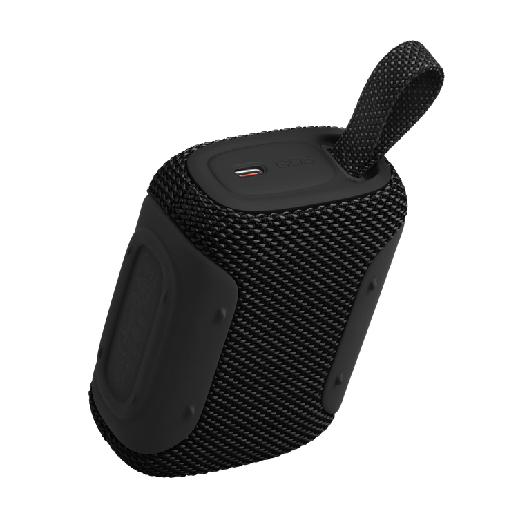 نمای زاویهدار اسپیکر JBL Go 5 رنگ مشکی