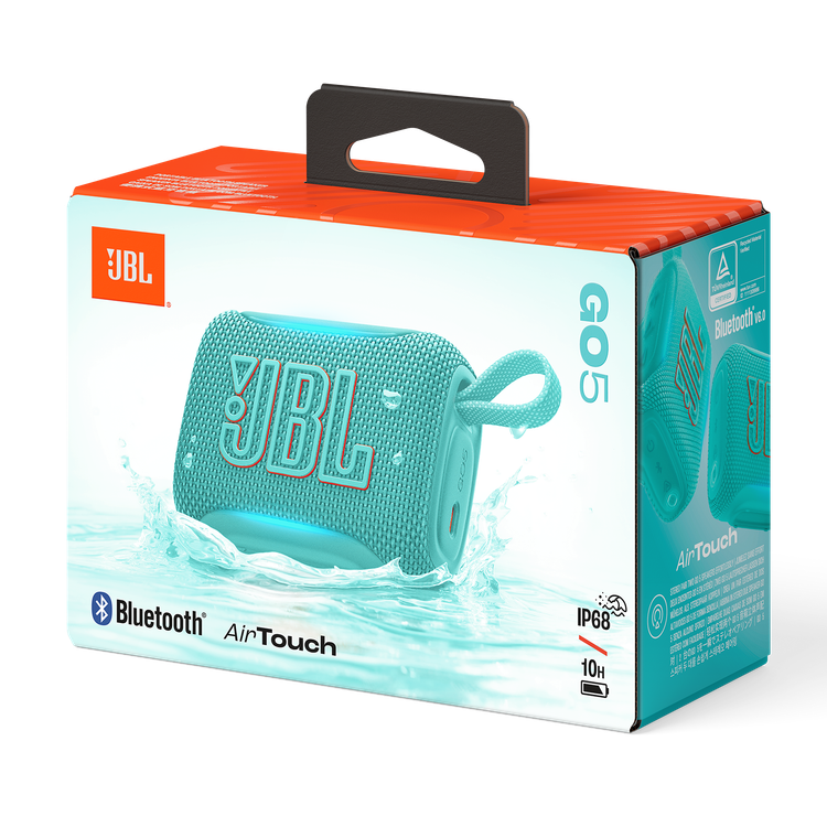 جعبه اصلی اسپیکر بلوتوثی قابل حمل JBL Go 5 رنگ Teal