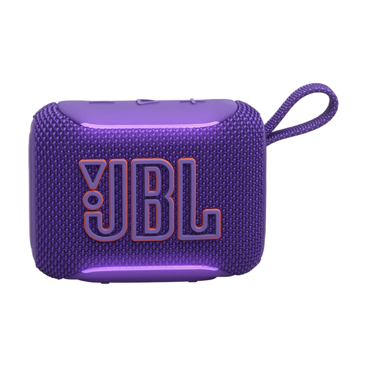 نمای روبهروی اسپیکر JBL Go 5 رنگ بنفش