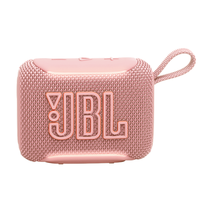 نمای روبهروی اسپیکر JBL Go 5 رنگ صورتی
