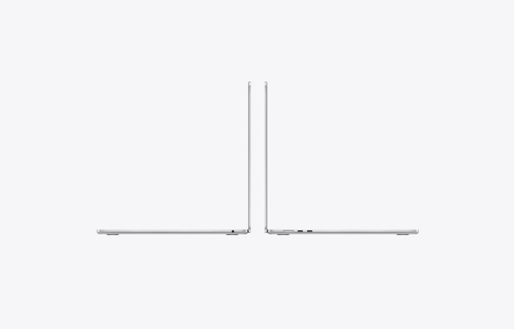 نمای بسته لپ تاپ اپل MacBook Air 15 اینچ 2026 رنگ سیلور