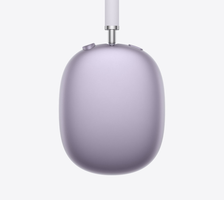 نمای کناری هدفون بلوتوثی Apple AirPods Max 2 رنگ Purple