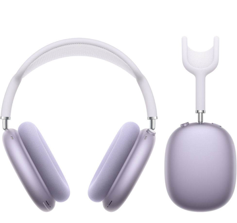 هدفون بلوتوثی اپل AirPods Max 2 رنگ Purple با طراحی روگوشی پریمیوم