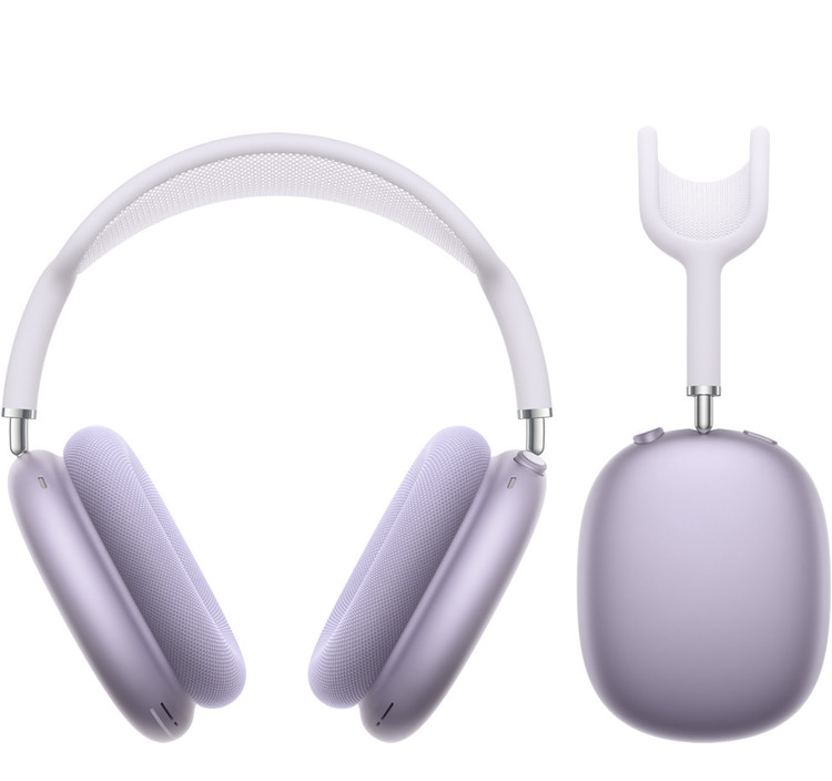 هدفون بلوتوثی اپل AirPods Max 2 رنگ Purple با طراحی روگوشی پریمیوم