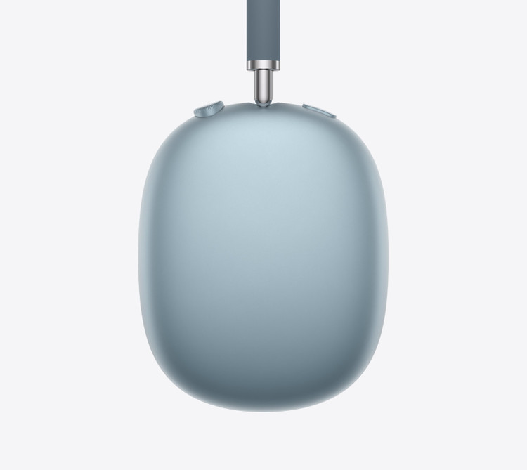 نمای کناری هدفون بلوتوثی Apple AirPods Max 2 رنگ Blue