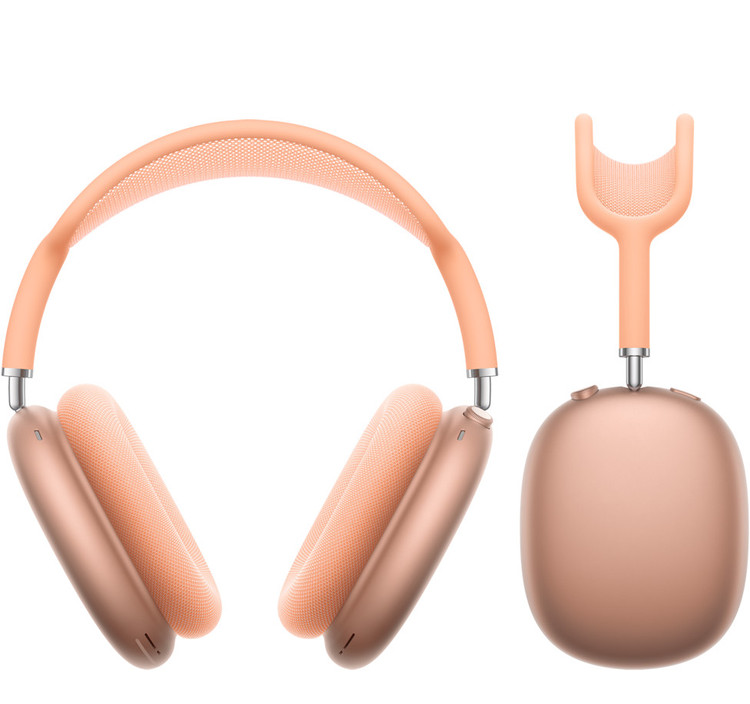 هدفون بلوتوثی اپل AirPods Max 2 رنگ نارنجی با طراحی روگوشی پریمیوم