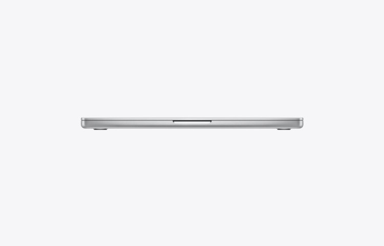 نمای باریک کناری لپ تاپ MacBook Pro 14 اینچ M5 Max مدل MGDQ4 در حالت بسته