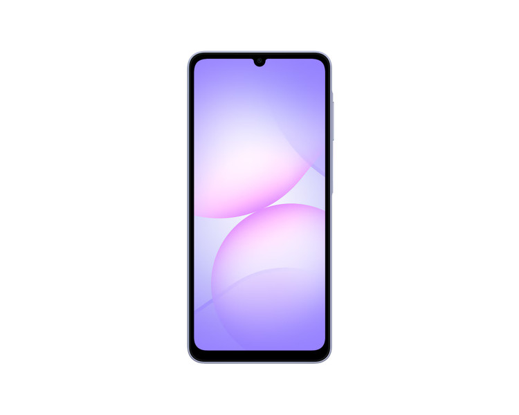 نمای جلوی گوشی Samsung Galaxy A07 با نمایشگر ۶.۷ اینچی