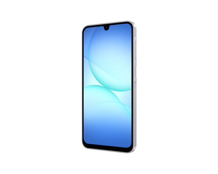 نمای سهرخ جلوی Samsung Galaxy A17 رنگ نقرهای