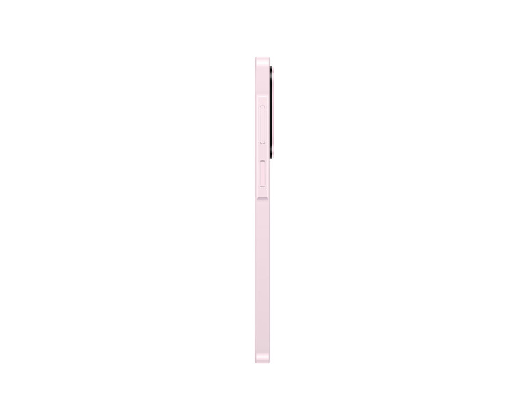 نمای لبه کناری Samsung Galaxy A27 5G صورتی و طراحی باریک بدنه