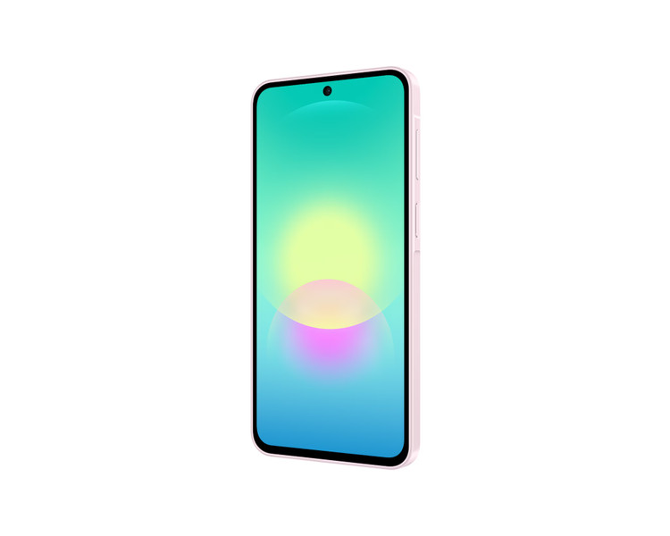 نمای جلوی گوشی Galaxy A27 5G رنگ صورتی روشن