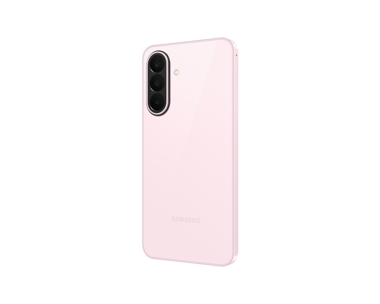 نمای پشت گوشی Samsung Galaxy A27 5G صورتی با دوربین ۵۰ مگاپیکسلی