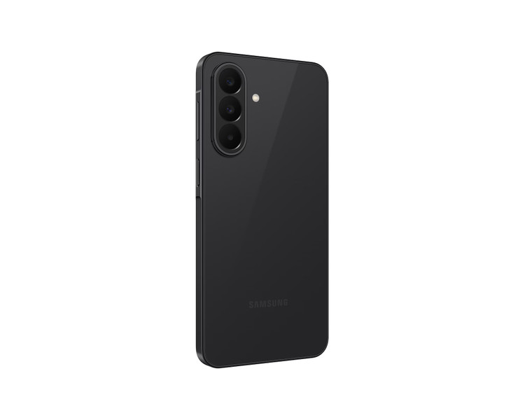 نمای پشت Galaxy A27 5G مشکی و چینش عمودی دوربینها
