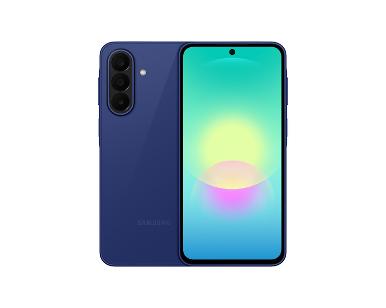 نمای جلو و پشت گوشی Samsung Galaxy A27 5G رنگ آبی