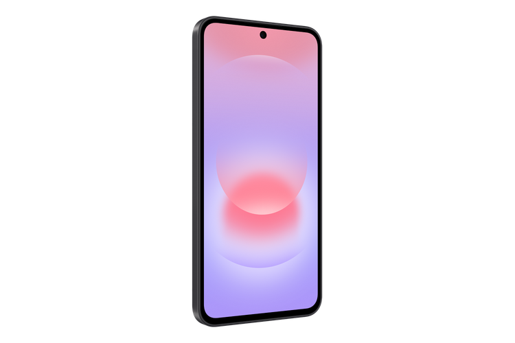 نمای جلوی Galaxy A37 5G با نمایشگر Super AMOLED
