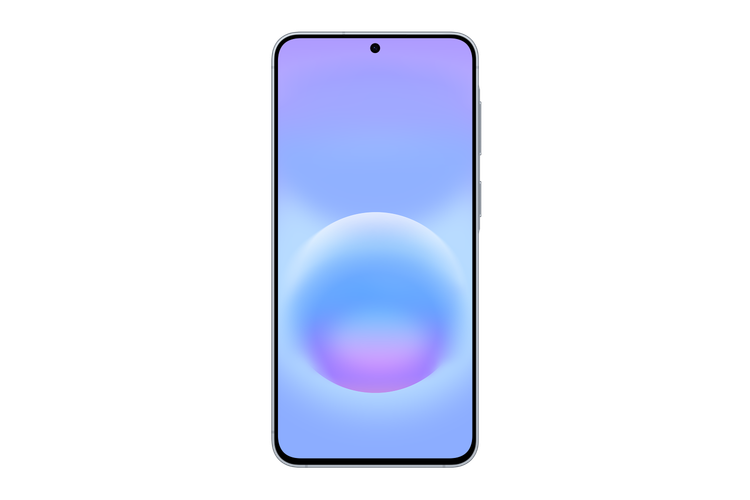 نمای روبهروی گوشی Samsung Galaxy A57 5G با نمایشگر Super AMOLED Plus