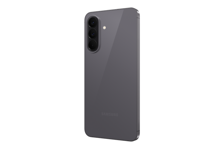 نمای زاویهدار پشت گوشی Samsung Galaxy A57 5G رنگ مشکی