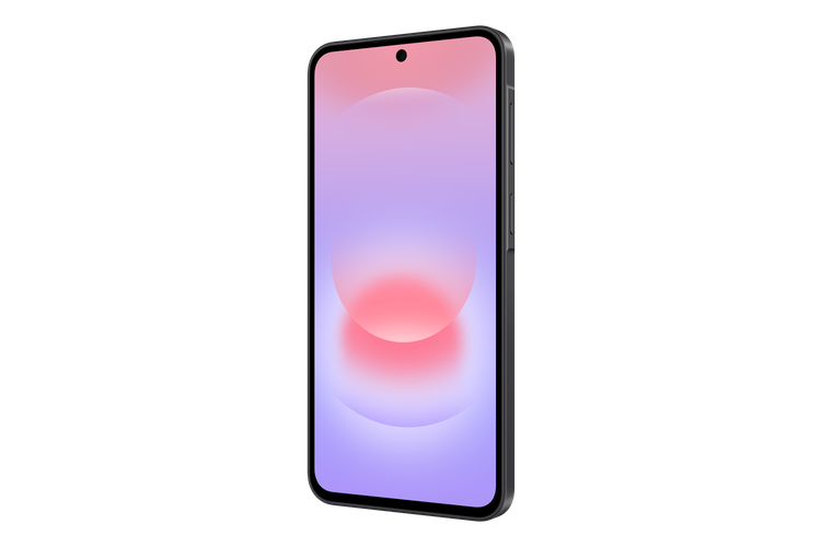 نمای روبهروی گوشی Galaxy A37 5G با صفحهنمایش ۶.۷ اینچی