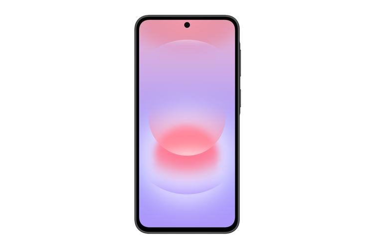 نمای جلوی سامسونگ Galaxy A37 5G با نمایشگر ۱۲۰ هرتزی