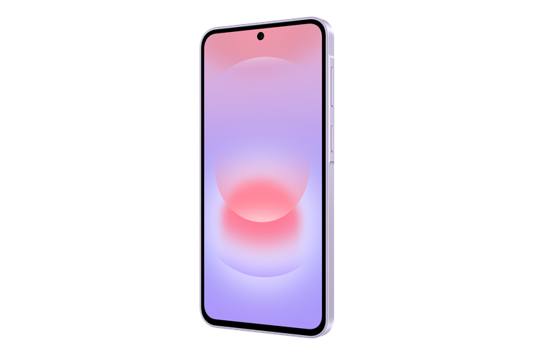 نمای جلوی گوشی Samsung Galaxy A37 5G با نمایشگر Super AMOLED