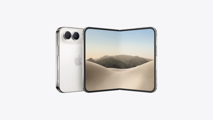 نمای کناری و بدنه تیتانیومی iPhone Duo