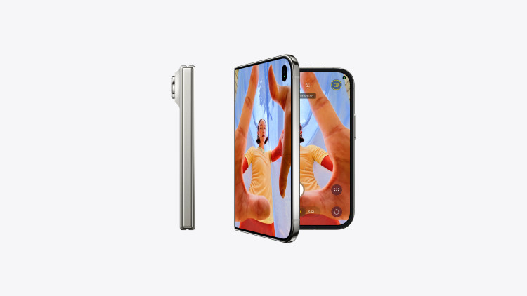 iPhone Duo آیفون تاشو اپل در حالت باز و بسته
