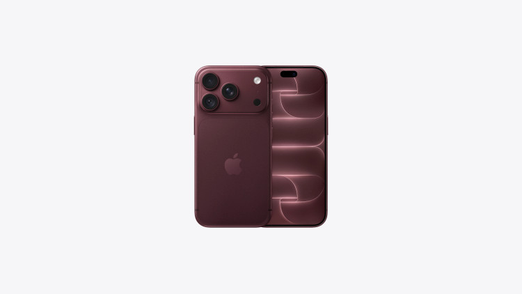 iPhone 18 Pro 512GB بورگاندی، نمای پشت و پنل دوربین