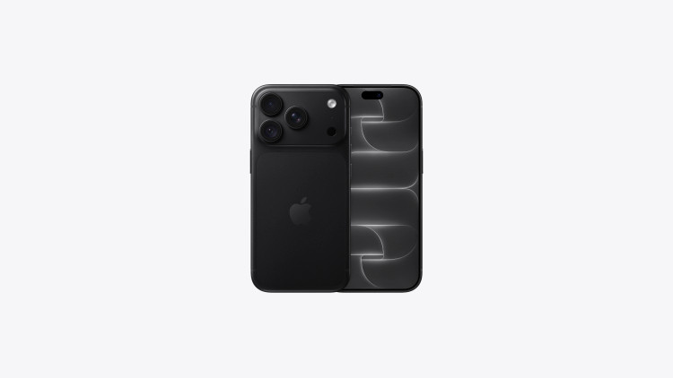 iPhone 18 Pro 2TB مشکی، نمای پشت و پنل دوربین