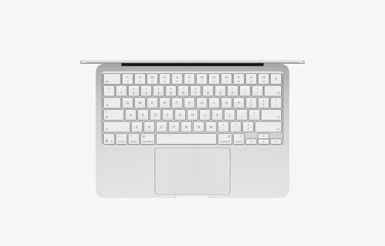 نمای کیبورد Magic Keyboard مک بوک نئو 256GB مدل MHFA4 بدون Touch ID