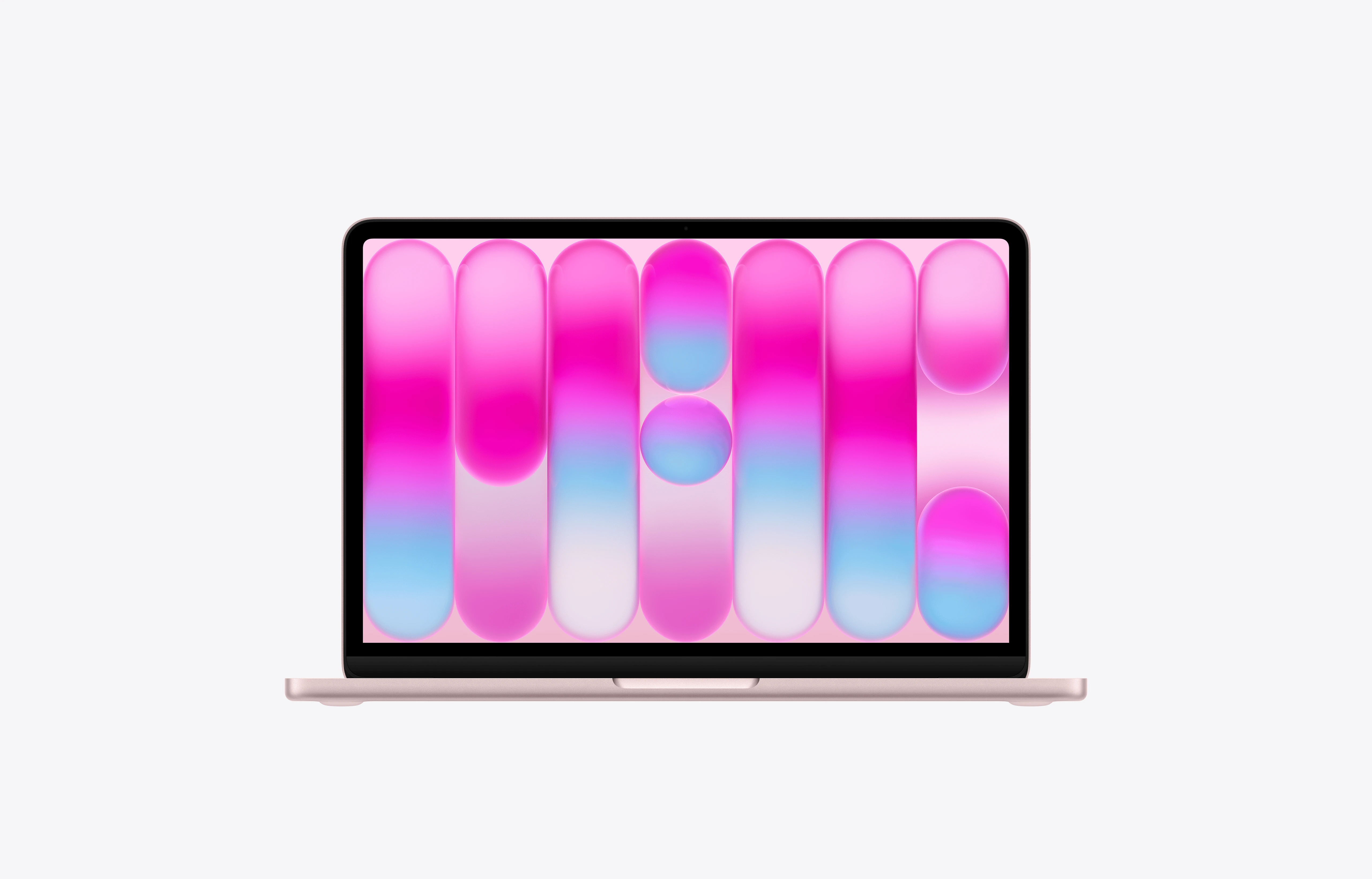 مک بوک نئو ۱۳ اینچ اپل مدل MHFH4 رنگ Blush با تراشه A18 Pro و حافظه SSD ظرفیت 256GB